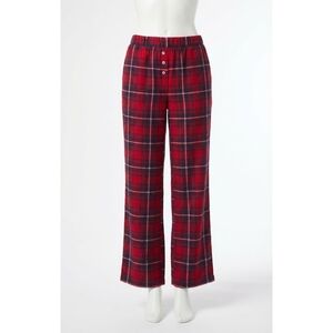 NEW Z SUPPLY hangout plaid pant in red and navy